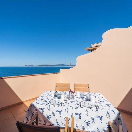 Sea Front Terrace Marco Polo Apartment Alghero Exterior foto